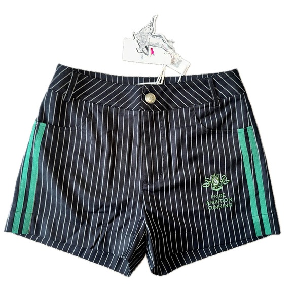 New Med Slytherin Harry Potter Striped Shorts Green‎ Wizarding World Universal